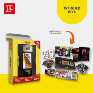 Panini Official Netflix Stranger Things Wonder Box Set Collectible Merchandise