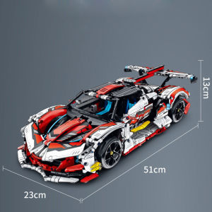 Đồ Chơi Lắp Ráp Xếp Hình Siêu Xe Apollo Intensa Emozione Điều Khiển Từ Xa RC IM 9809 Với 2732 Mảnh Ghép