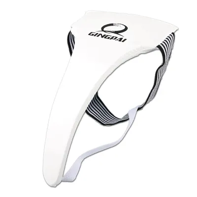 【ChuYouh】High Quality White Taekwondo Groin Guard Protector Men Women Child Crotch Protector Kicking Ing Karate High Quality Support