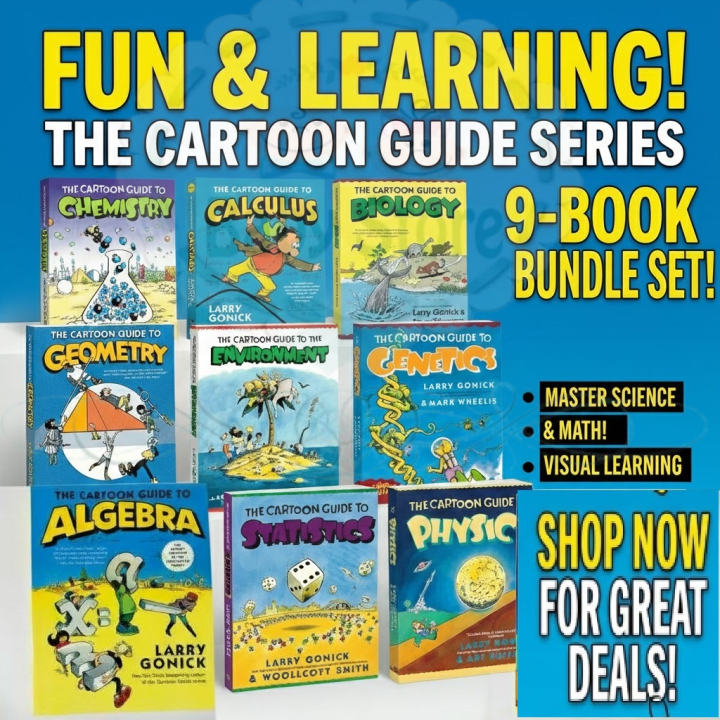 The Cartoon Guide to Series (9 books) 9 Books Set English