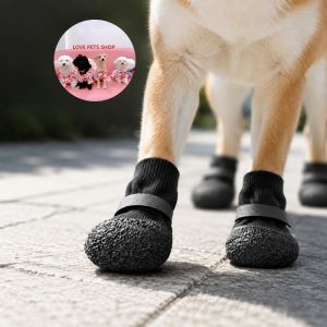 Giày Chó Mèo chống bẩn chống thấm nước kiêm vớ chân (mẫu mới) - Love Pets Shop