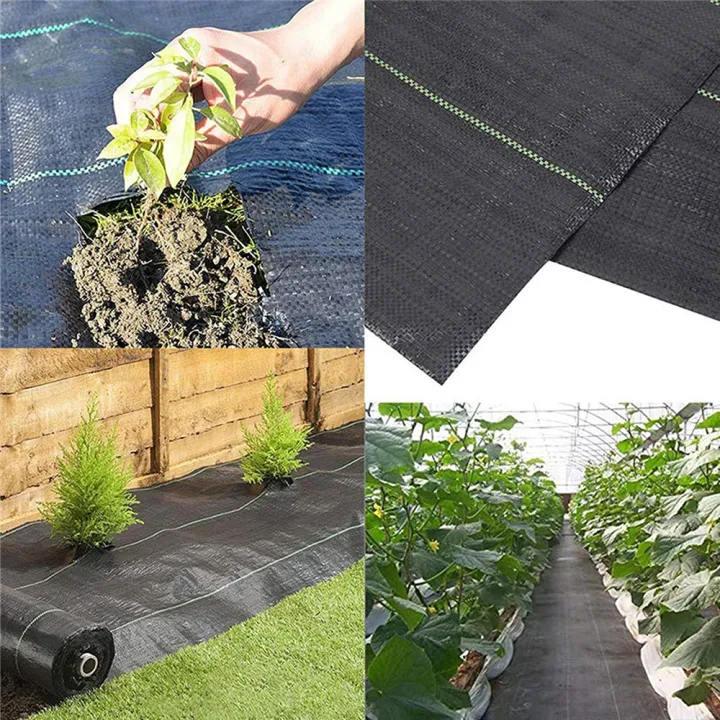 Weeding Mat 1x10m Weeding Barrier Fabric Premium Landscape Ground Cover Heavy Duty ...
