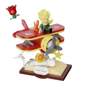 【Pantasy The Little Prince Starry Ride Series】season 2.0 Adventure Around the World Building Blocks The Little Prince Gift Assembly Toy Valentines Day Creative Decor Adventures shake