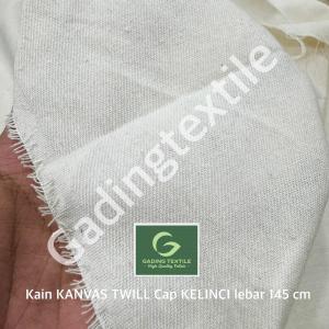 ( per 1 meter ) kain KANVAS TWILL Cap KELINCI greige grey canvas tetoron katun polyester 10 oz lebar 145 cm warna putih beras BW bahan tas totebag tote bag pouch sablon dekorasi dekor tirai horden gorden belacu blacu alas sepatu piknik kerajinan