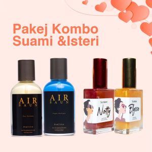 Airbaun Perfume for Suami Isteri 30 ml Eu De Parfum 4 bottle