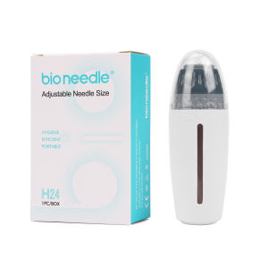 Bio Need-le Derma Stamp Titanium Microneed-le Bio Need-le H24 Hydra Needle Efficient Adjustable Need-le For Skin Rejuvenation