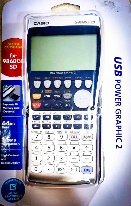 Casio 9860 gii on sale sd