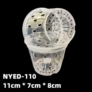 Orchid Pot Clear Transparent Plant Net Pot for Aroids and Orchids