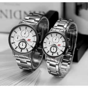 Jam Tangan Pasangan Murah Harga Sudah Sepasang Chrono Variasi Pria Wanita Jam Tangan Jam Tangan Couple