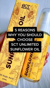 SCT Unlimited Sunflower Oil with Kojic Acid 60ml and 120ml