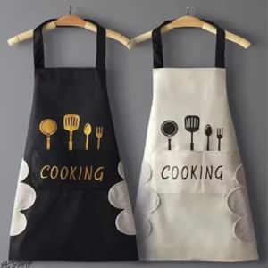 Household Cooking Apron Men Women Oil-Proof Waterproof Coffee Overalls Apron Kitchen Accessories