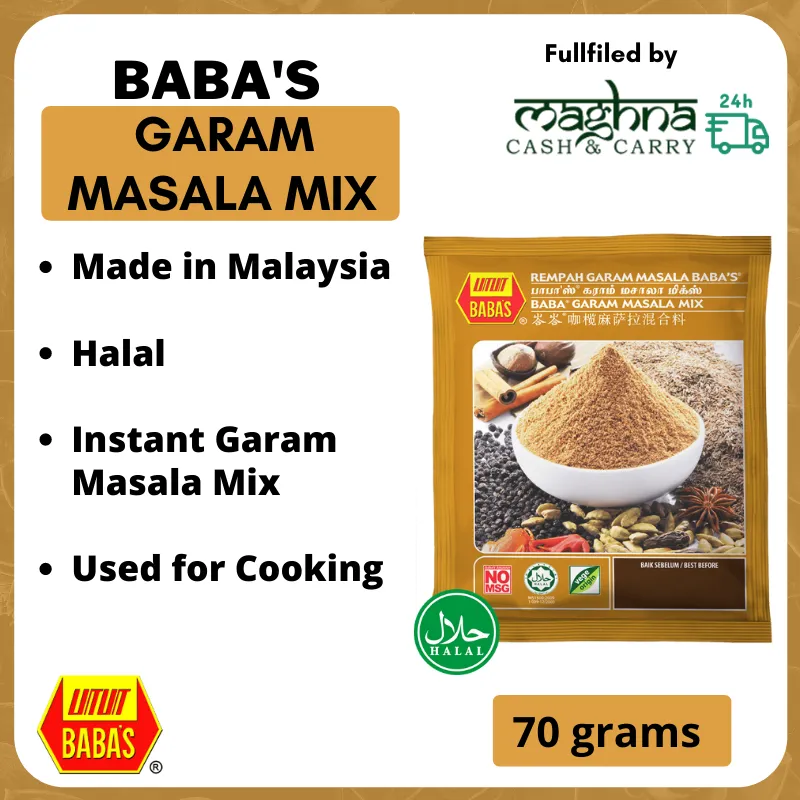 Baba's Garam Masala Mix 70g