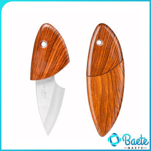 Baete Mini Wood Grain Color Fruit Knife Kitchen Knives
