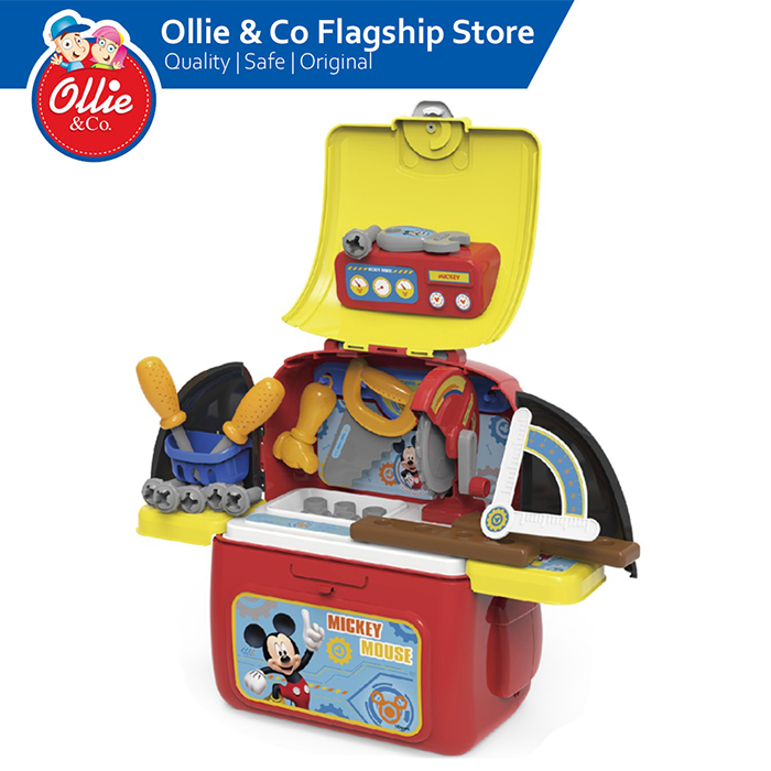 Disney Mickey Mouse in Workbench Backpack Tool Playset for