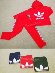 FEMMESHOPA- YX SETELAN WANITA- set trainiing hodiedas