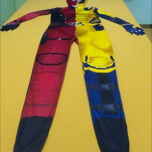 324MARVEL Costume Kids Adults Superhero Movie Cosplay Jumpsuit Bodysuit with Accessories Backpack Belt Holster