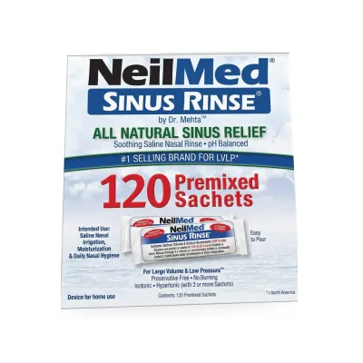 NEILMED SINUS RINSE PREMIXED 120S