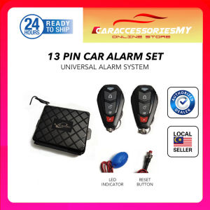 13Pin Universal Car Security Alarm System centre locking relay toyota honda perodua proton car lock unlock remote key