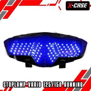 X-Case Lampu Stoplamp Led Vario 125 150 New Wd108 2018-2020 Led Stop Belakang Vario New Running