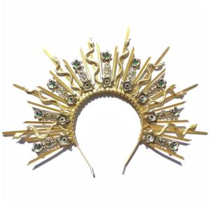 Gothicism Dark Styles Headpiece Unique Fashion Headwear Colorful Snakes Headband for Festivals and Themed Parties