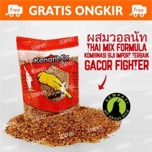 KENARIMIX PAKAN BURUNG KENARI MIX THAILAND SEED MAKANAN KENARI PARKIT BLACKTHROAT