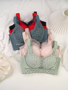 Tomalin  Line Underwear Womens Bra Wireless Small Chest Push up Adjustable Breast Holding Anti-Sagging Bra ☺1130