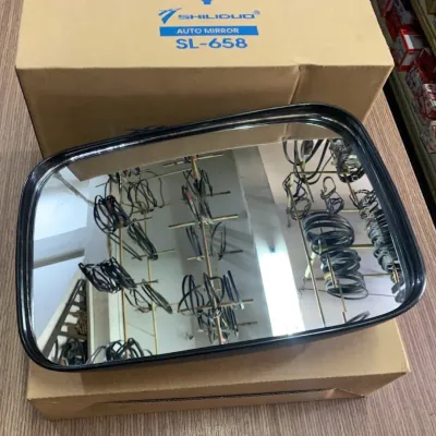 Gương ( Kính) chiếu hậu Gương Cầu Lồi Soi Đường Phía Sau Bắt Cho Xe Tải KIA Frontier K140 K165 K3000 K2700...Lỗ Bắt Ở Dưới Hàng Xịn Hàn Quốc SHILIDUO ( Mã: SL- 658)