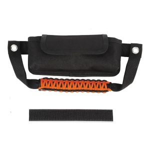 Cornerr Front Roof Top Grab Handle Organizer Glasses Case Storage Bag For Ford Bronco 2021 2022 2023 Up Car Interior Accessories 4P7H5
