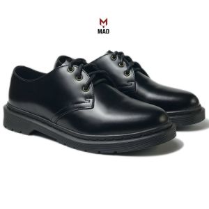 Giày tây nam Derby Dr Martens 1461 MAD wax Crazy Horse full Black cao cấp giá rẻ nhất tại hà nội