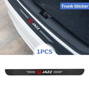 Model Print sticker Honda Jazz carbon 3d pengaman pintu bagasi mobil