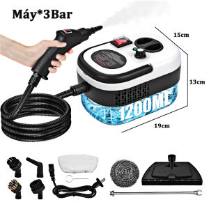 Máy làm sạch hơi nước áp suất cao di động 2500Wmáy rửa khoang động cơ 105°10 giây Làm nóng nhanh
