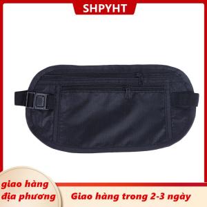 [COD] SHPYHT Giao hàng địa phương 1PC phổ thể thao eo túi tiền vành đai cho du lịch phụ nữ và nam giới mỏng ẩn Ví du lịch điện thoại di động chống trộm Túi
