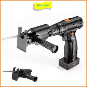 Bộ chuyển đổi cưa lọng cầm tay từ máy khoan điện dụng cụ cưa đa năng gọn nhẹ và tiện dụng tặng kèm 3 lưỡi cưa