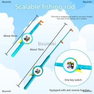 [COD] Bsuimki 2025 New Trẻ Em Cầm Tay Cần Câu Diều Với Đuôi Ngoài Trời Đồ Chơi Tương Tác Cho Vui Vẻ Cha Mẹ Con Hoạt Động