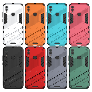 Topewon For Vivo V21 Y21 Y21S Y33S 4G 5G Phone Case Punk Luxury Stand Cover Hard Armor and Soft Silicone TPU Frame Casing