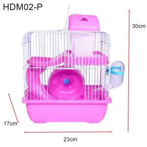 Hamster Cage Little Garden Sangkar Hamster Full Set Travel Cage