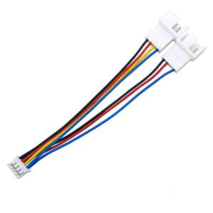 4Pin อะแดปเตอร์สายเคเบิล PWMs สำหรับกราฟิกเทอร์มอลควบคุมอุณหภูมิปรับความเร็วพัดลมอัตโนมัติพร้อมเซ็นเซอร์อุณหภูมิ