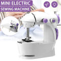 Original Portable Mini Electric Sewing Machine 4 in 1 Dual Speed Home Use 202s. 