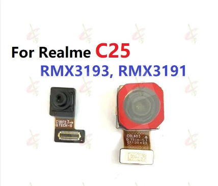 Front camera for Realme C25 RMX3193 RMX3191 back camera