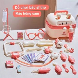 [LOẠI 36 CHI TIẾT] Đồ chơi nhập vai bác sĩ cao cấp cho bé phiên bản thỏ NaNa mẫu mới nhất 2023