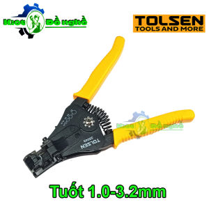 Kìm tuốt dây điện tự động TOLSEN 38049-Kềm tuốt dây từ 1.0 đến 3.2 - KIOT ĐỒ NGHỀ