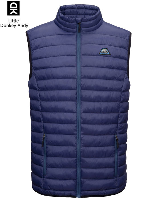LittleDonkeyAndy Men's Lightweight Puffer Vest Outdoor Warm Sleeveless  Jackets Lazada PH