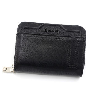 Menbense Dompet Uang Kartu Minimalis Kecil RFID K99-25 Bahan Sintetis Tebal Muat Banyak Kartu Pria Wanita Bisa