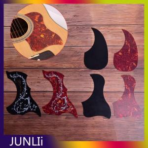 JUNLIi สติกเกอร์ป้องกันปิ๊กการ์ดสำหรับกีตาร์อะคูสติกแบบมืออาชีพ