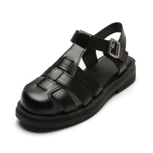 Sandal wanita terbaru leather Premium tali belakang SK S-21