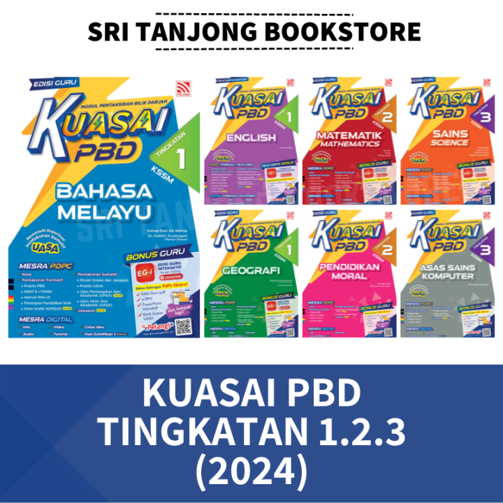 [ST] PELANGI 2024 : MODUL PENTAKSIRAN BILIK DARJAH KUASAI PBD KSSM TINGKATAN 1.2.3 | Lazada