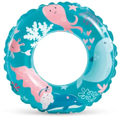 INTEX 59242 (NP4) Pelampung Inflatable Kartun Telus 24 Inch – Pelampung Kolam Renang Kanak-Kanak / 24 INCHES Inflatable Float Cartoon Transparent Swimming Pool Rings For Kids