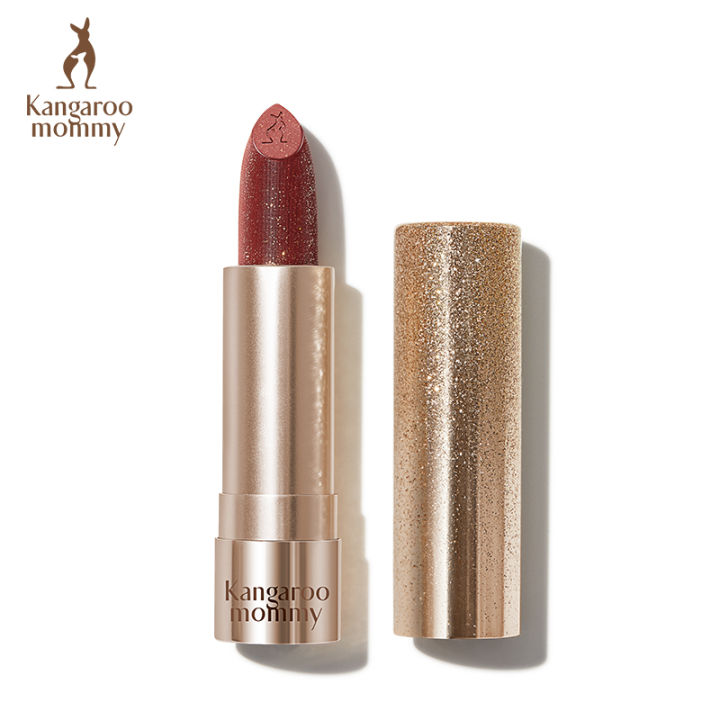 Kangaroo mother star diamond light soft fog lipstick for pregnant women