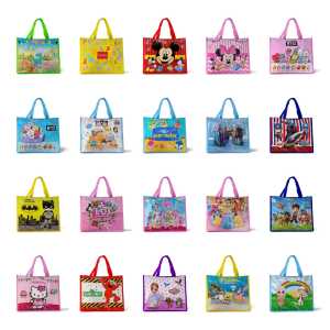Partybaloon Goodybag Ultah Anak Goodie bag Tas Souvernir Snack Ulang Tahun Anak isi 50 pc Campur Karakter Ukuran Box kfc MURAH