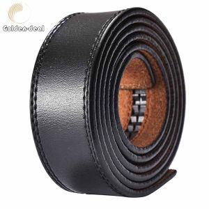 Belt Strap For Men Man New Fashion Men Belt Strap Thời Trang Nam Da Thật Cho Doanh Nhân Thắt Lưng Không Dây Thắt Lưng Khóa Tự Động Dây Đeo Cho Nam (Chỉ Dải)